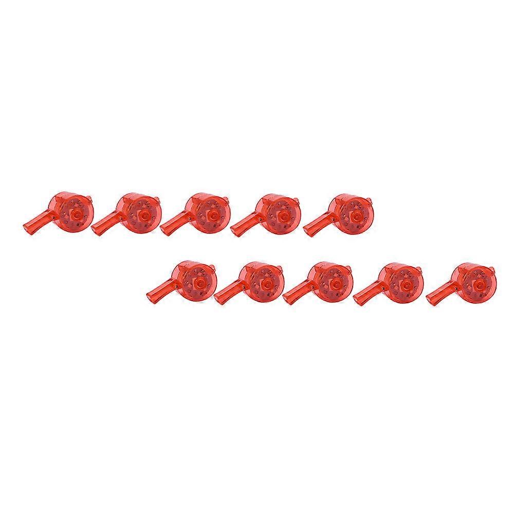 12pcs Luminous Whistles with Lights for Parties, Events, Sports Safety – Cheerful Accessories for Fun Atmosphere