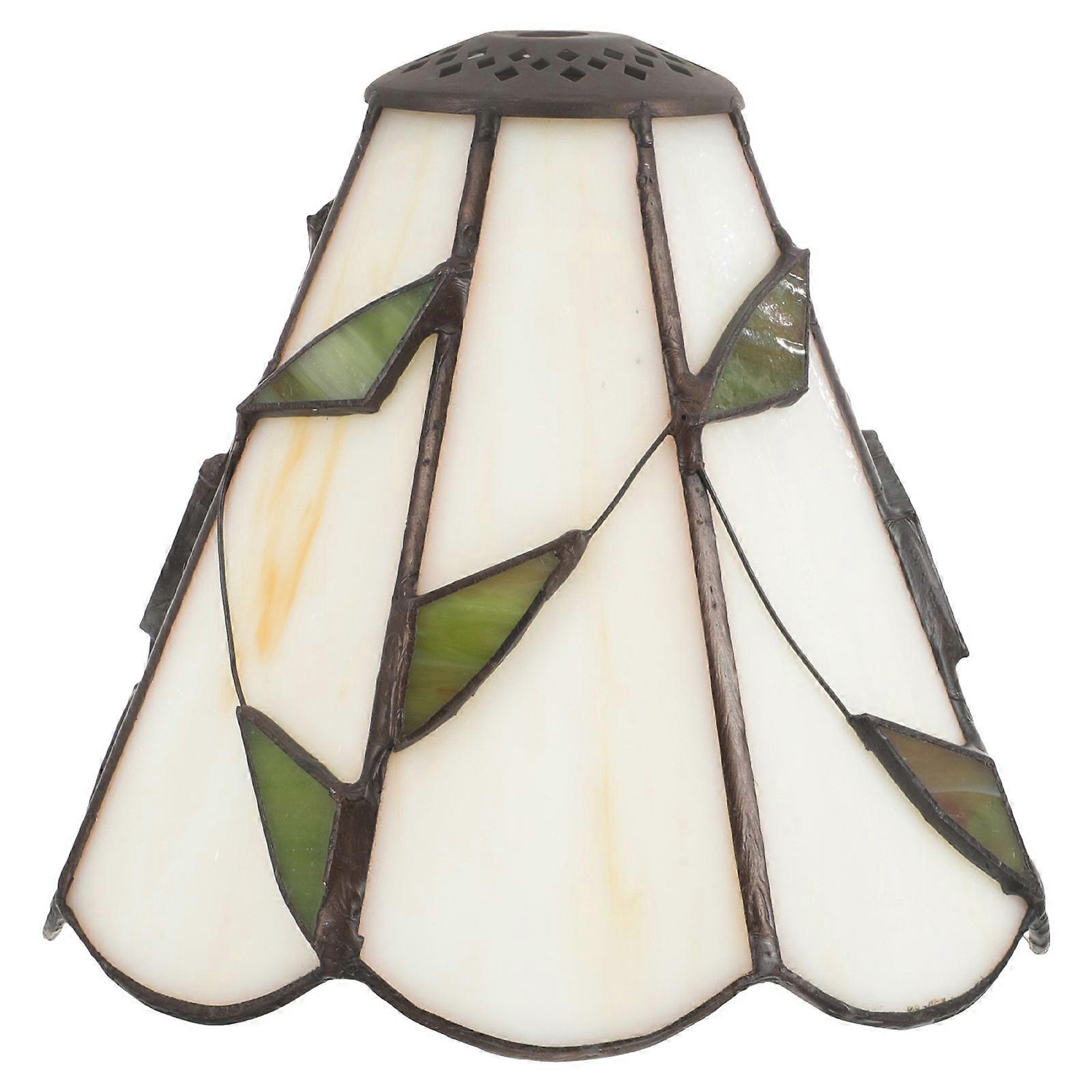 Glass Table Lampshade Replacement Function Decorative Lighting Square Shape For Desk Lamp 15.00X15.00X14.50CM 1Pcs