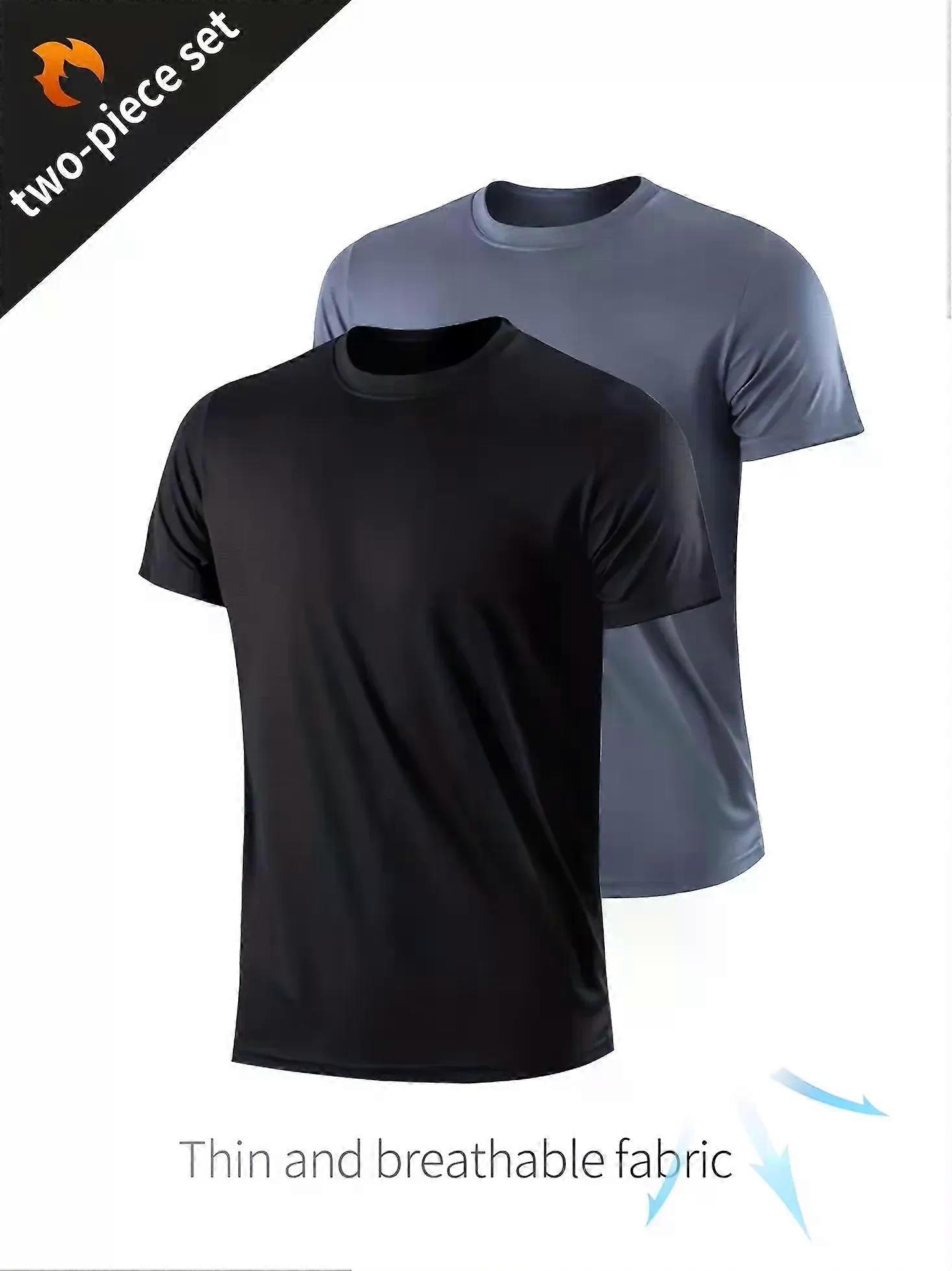 Office Clearance_1pcs Men's Breathable Soft Comfy High Stretch Short Sleeve High Neck Base Layer For Spring Autumn, Men's Undershirts_C