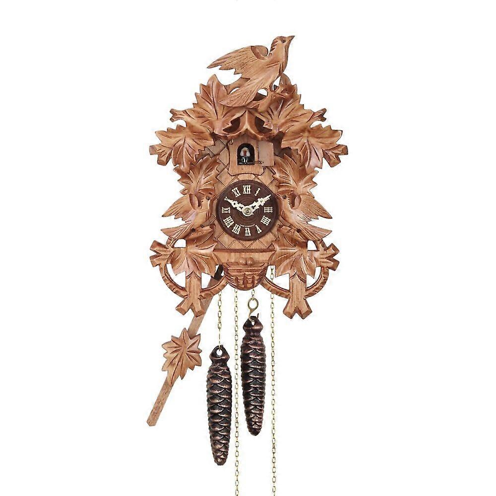 Engstler - 625/11_Q - Cuckoo Clock - Quartz - Cherry - 26 cm