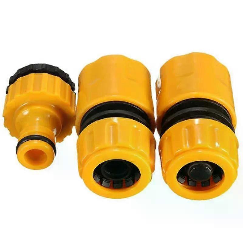 1Set Different Kits Quick Water Connector 2set Adapter for Spiny Irrigation Hose Chuck Durable Material Tight Connection