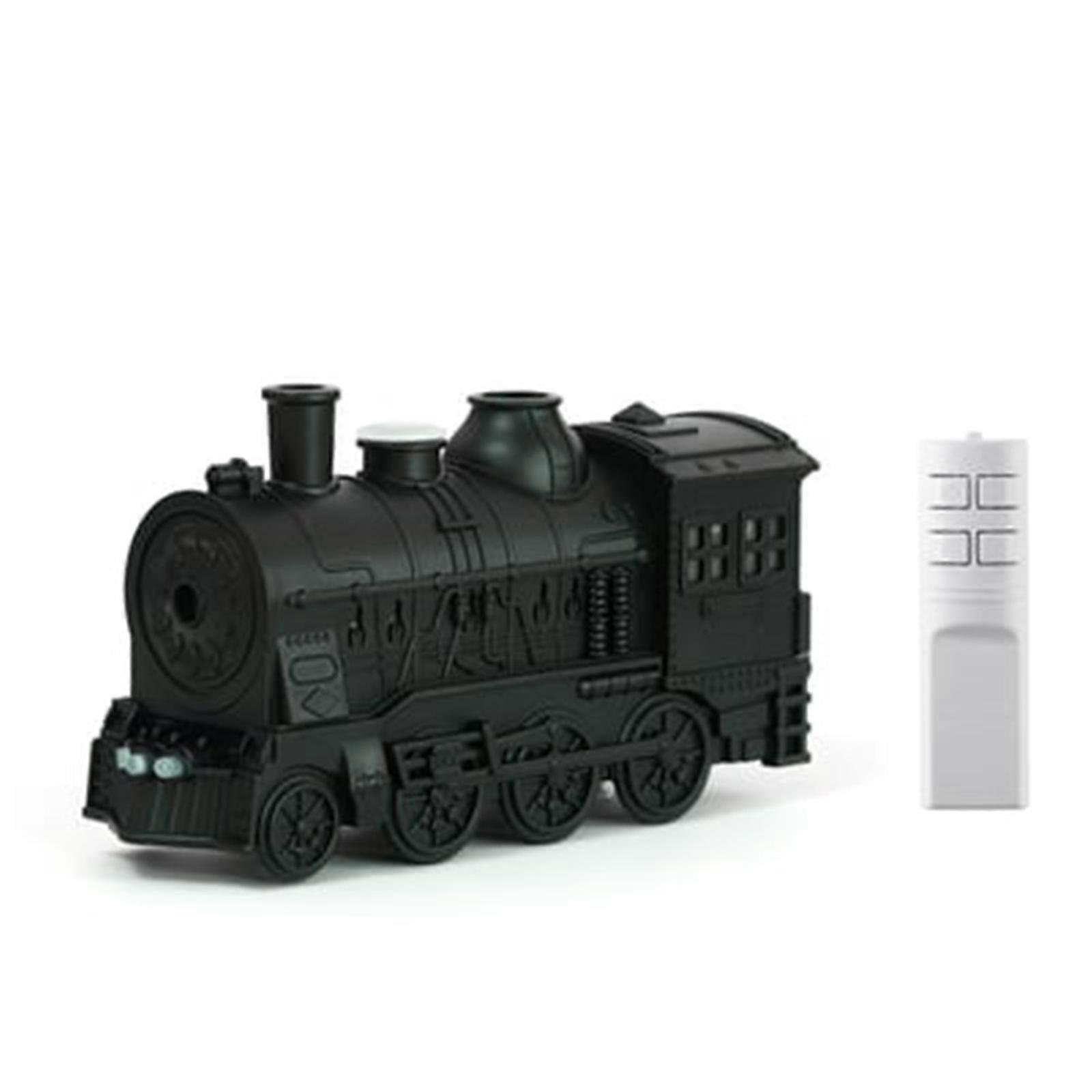 Train Shaped Humidifier & Essential Oil Diffuser - Unique Design with USA Black Power Adapter for Home & Office Decor