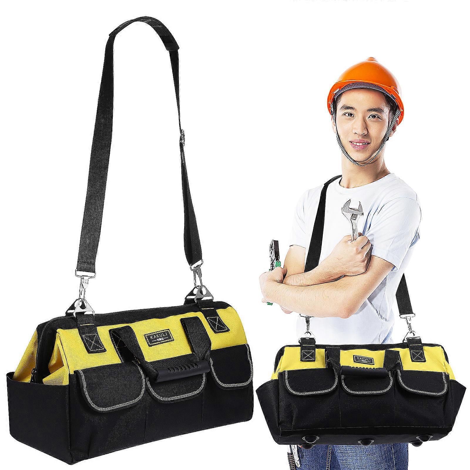 Tool Pouch For Men Multi-Purpose Electricians Tool Bag Portable Design PE And Plastic Material 1Pcs