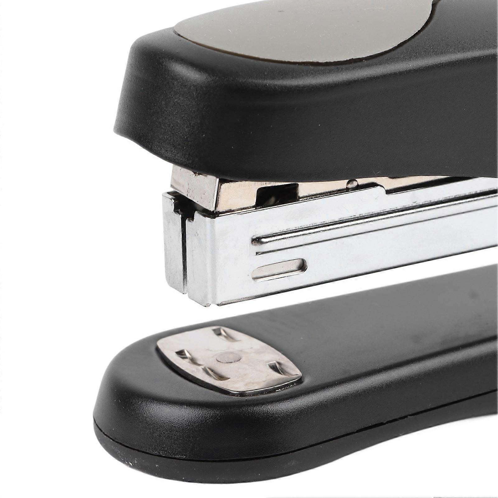 Metal Stapler 20 Sheets Capacity Portable Labor Saving Desktop Stapler for Office School Home Black