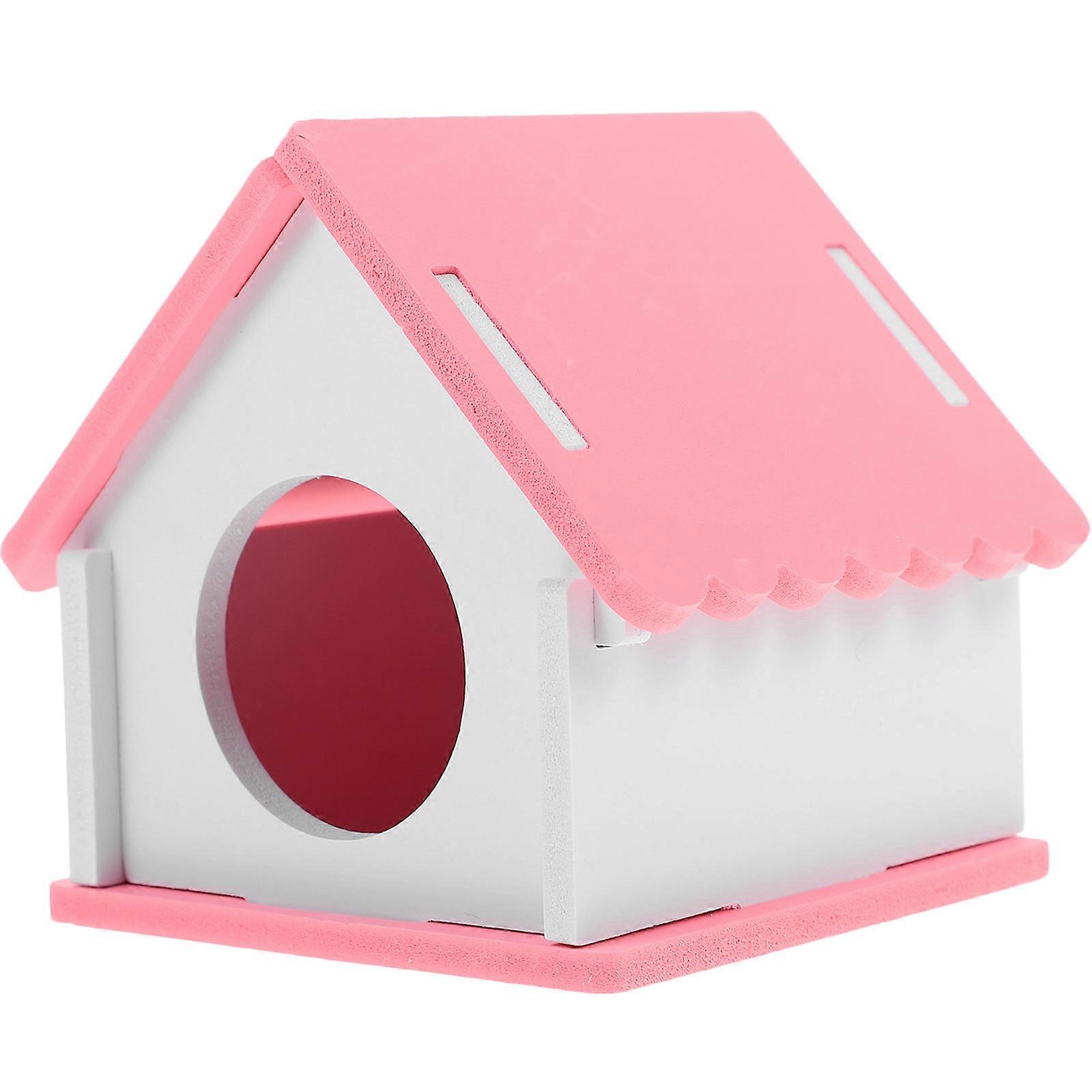Hamster Hideout House Bite Resistant Small Animal Shelter for Guinea Pigs, Squirrels, Chinchillas – Cozy Rest and Play Hut
