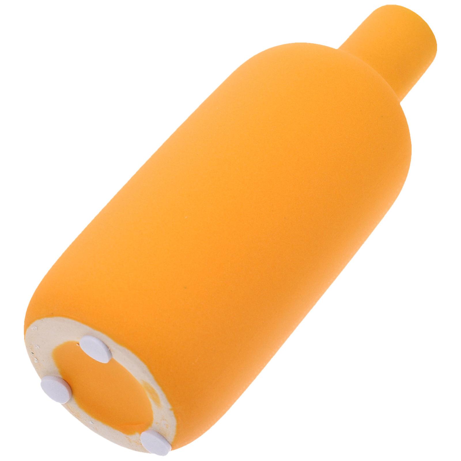 Yellow Ceramic Vase for Decoration Simple and with Smooth Surface Perfect for Home or