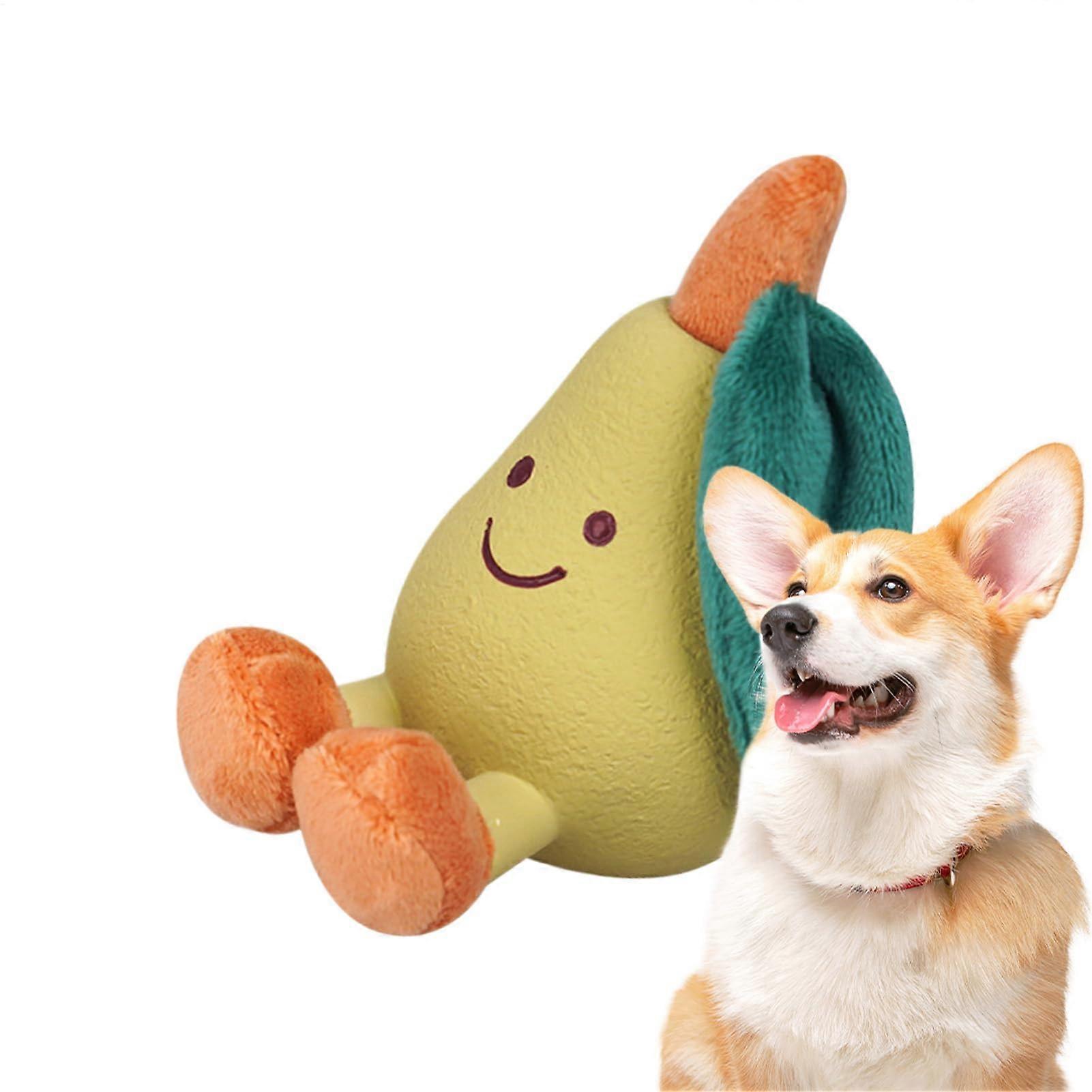 Gnrique Dog Chew Toys, Plush Squeaky Dog Toys, Latex, Short Plush, ABS Durable Stuffed Animal for Aggressive Chewers, Interactive Pet Supplies