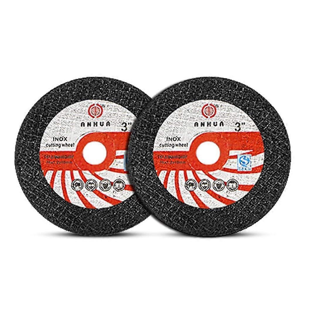 75 mm Cutting Discs for Mini Angle Grinders, Metal and Wood Cutting, Pack of 2, Durable and High-Performance Solutions