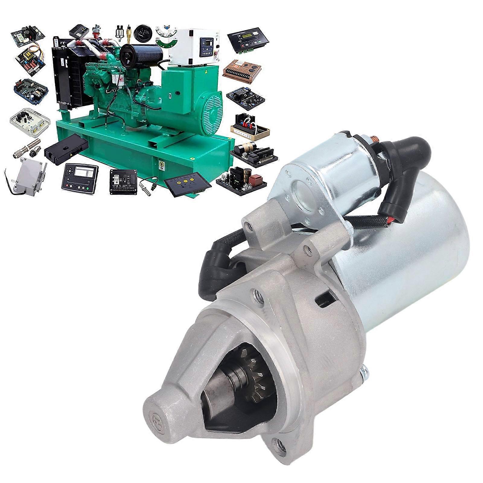 Starter Motor DC 12V CW CCW 14 Teeth 82.5mm Hole Spacing Replacement for 188F 190F GX390 420 