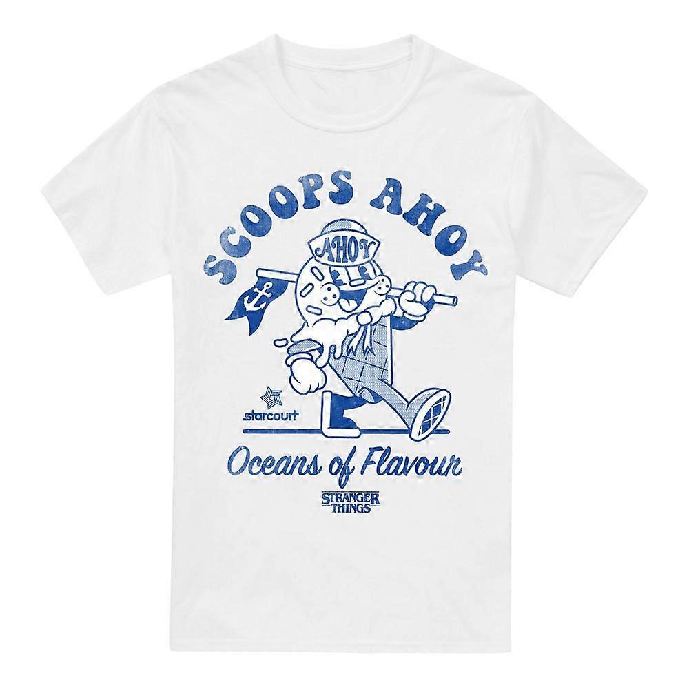 Stranger Things Pánske Scoops Ahoy Retro tričko