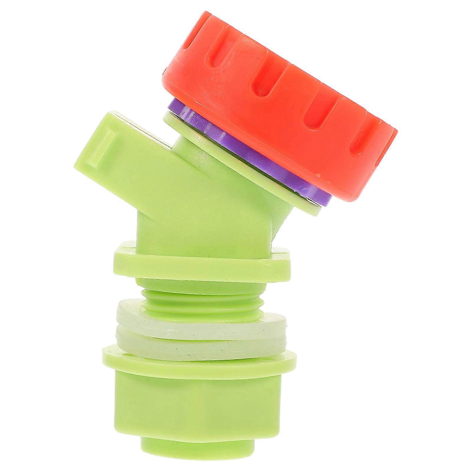 Green Water Dispenser Spigot for Bucket Made of ABS Essential for Camping and Road Trips
