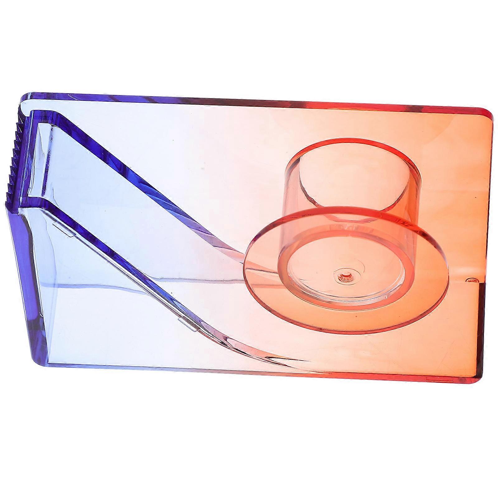 Multi Color Mini Tape Dispenser PP Material Convenient for Home Use 3.5x2.5x2.5 Inches