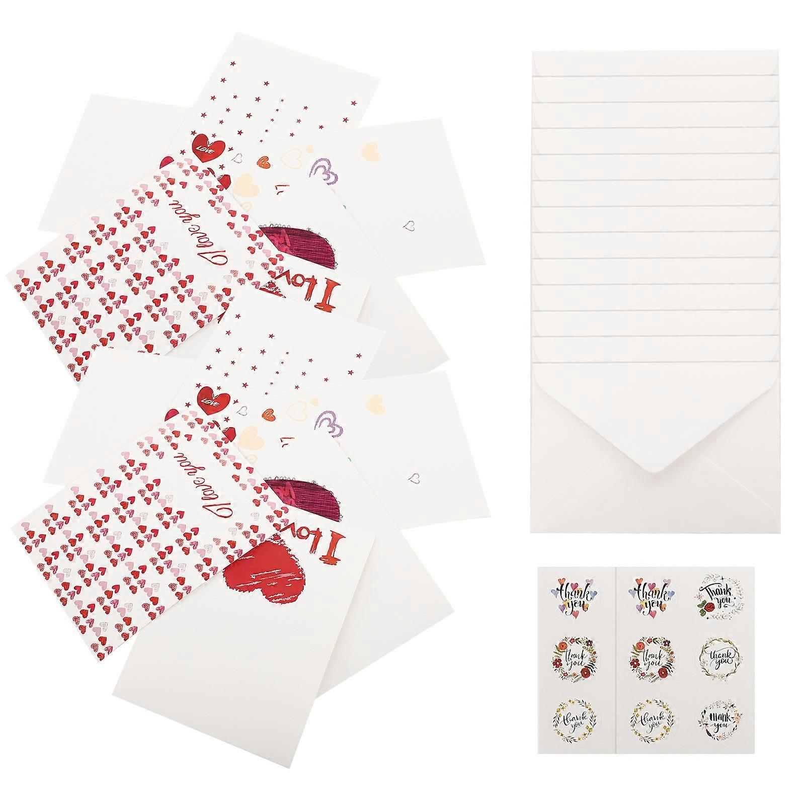 Festival Invitation Cards With Envelopes For Family And Partners 19.5X14.5cm Simple And Luxurious Design 2 Set