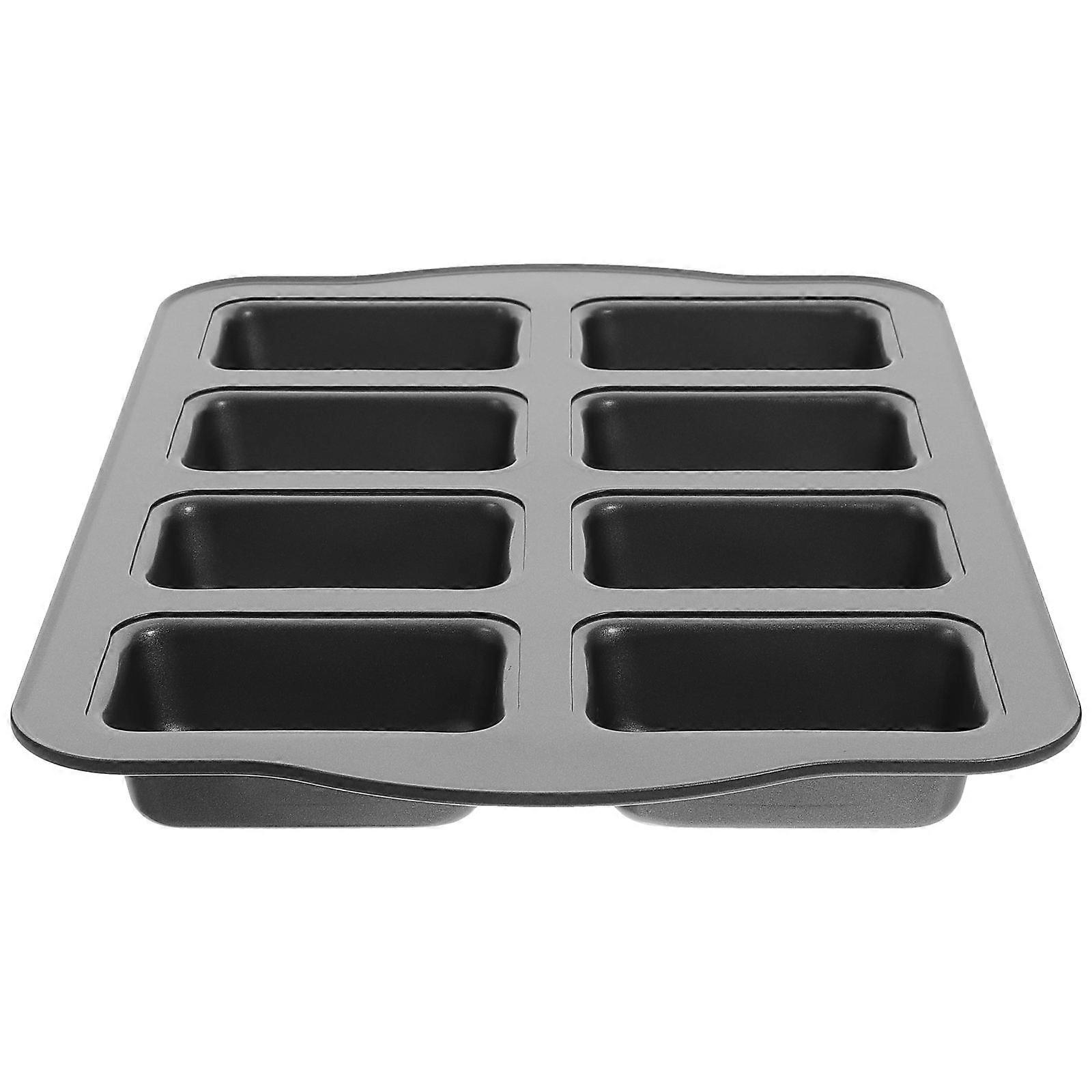 Mini Loaf Pan Non Stick Carbon Steel Baking Tin with Design for Bread, Cakes, and Pastries – Practical Baking Tool for Picnics and Weddings