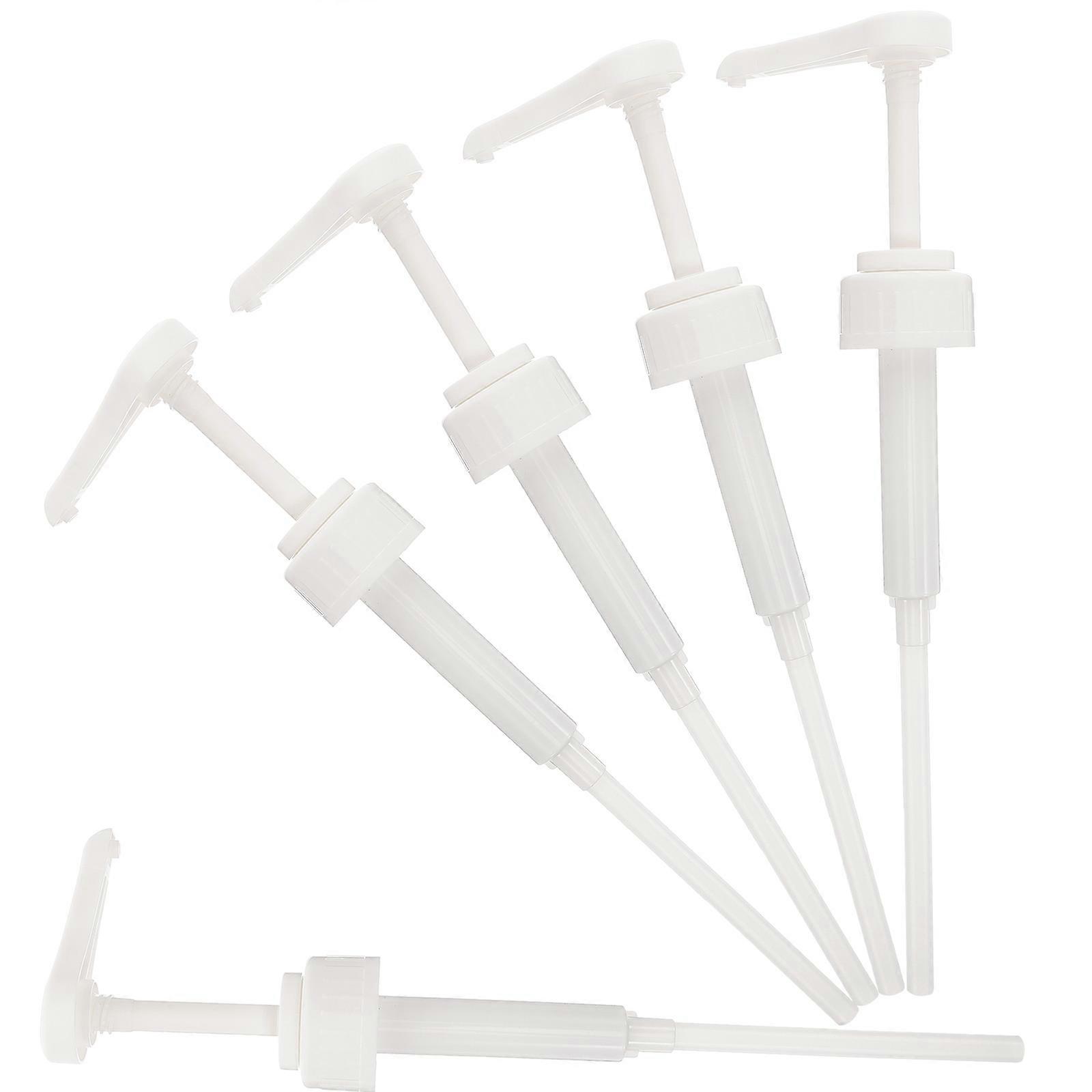 Oil Bottle Pump Liquid Control For Shampoo Shower Cream Hand Soap Practical And Versatile 5Pack