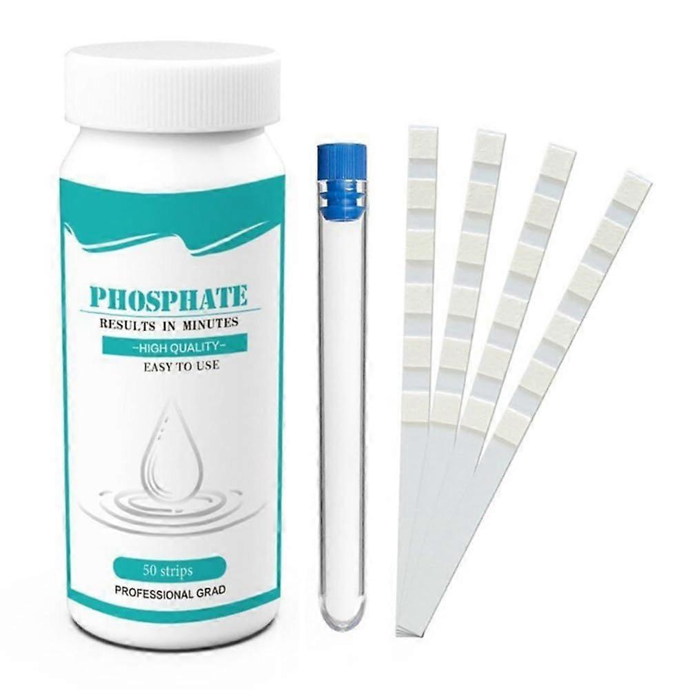 Phosphate Detection Strips for Water Analysis, Multiparametric Phosphate Test Strips for Pools, Fast and Accurate Analysis, Aquarium Test Strips