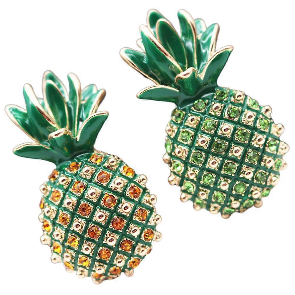 Muoti Valikoima Väriseos rintakorustappi Naisten Juhlatarvikkeet 2kpl Keltainen Vihreä