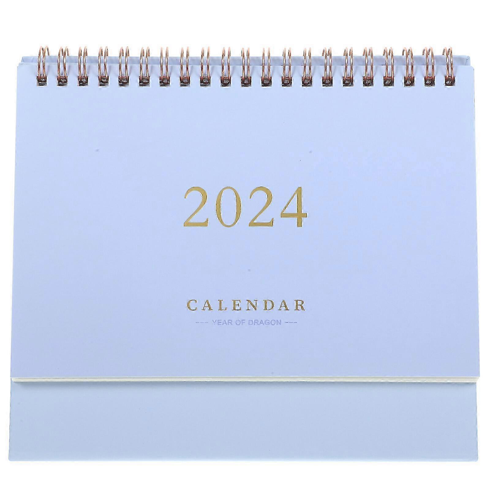 2025 Household Desk Calendar Daily Use Standing Desk Calendar Delicate Desktop Calendar