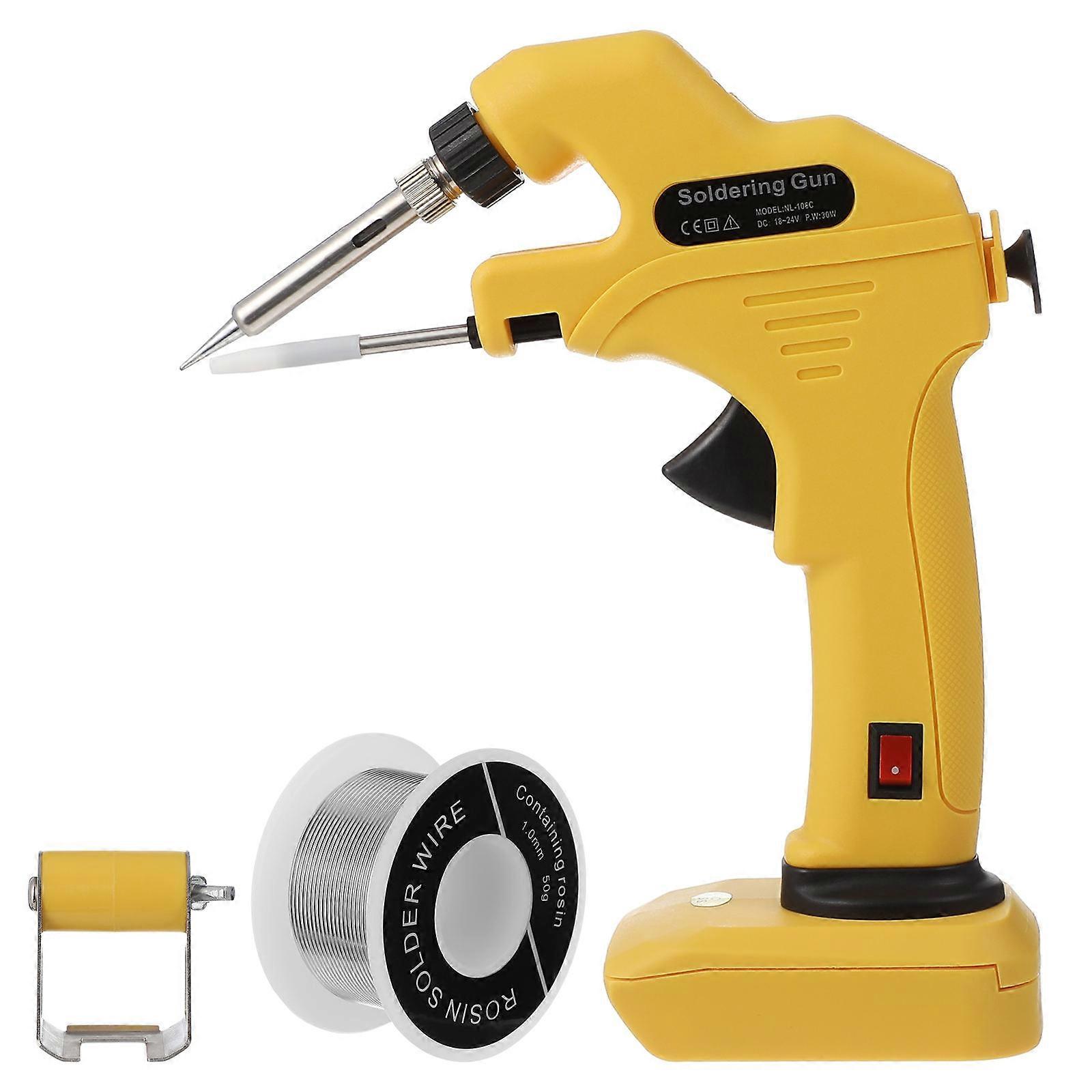 Cordless Soldering Iron with Fast Heating Ceramic Heater – Portable Welding Tool for Electronics Repair, Jewelry Making, and Circuit Board Work