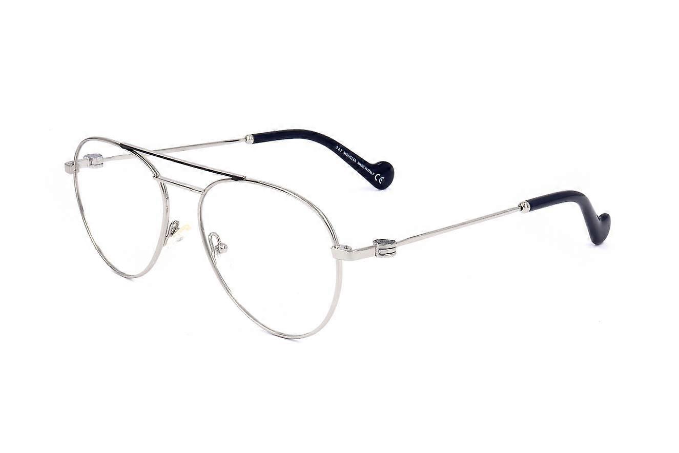 Eyewear Frames Moncler ML5023 016 SHINY PALLADIUM 54/16/145 WOMAN