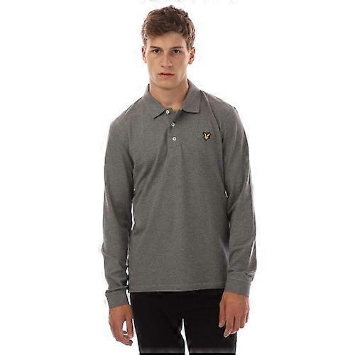 Lyle & Scott Mens Long-Sleeved Polo Shirt
