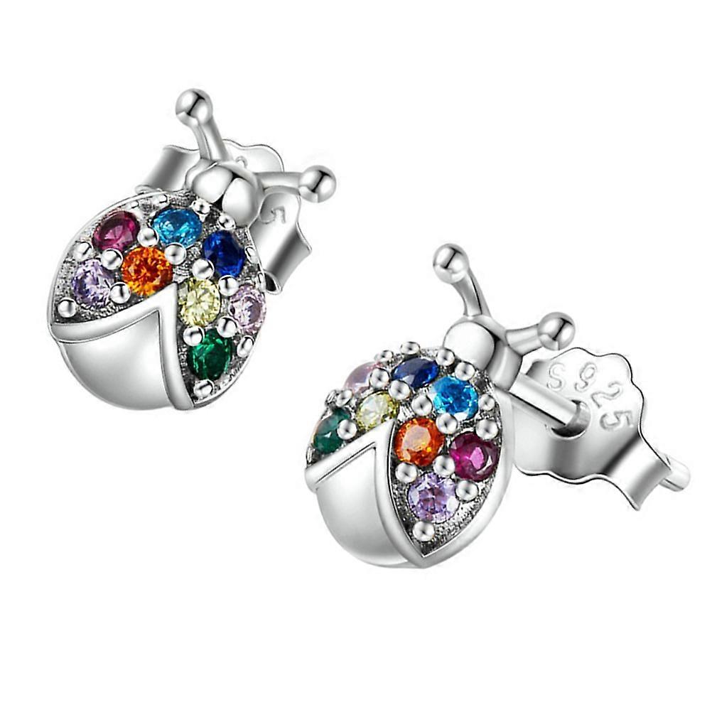 Durable Ladybugs Ear Studs, Ideal for Banquets and Casual Gatherings