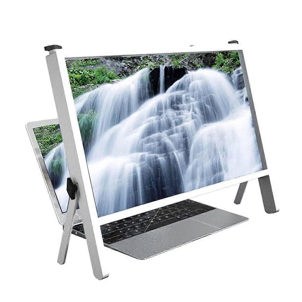 21-Inch Folding Screen Magnifier, Portable Lightweight Design, Eye Protection, Reduces Eye Strain, High-Resolution Lens