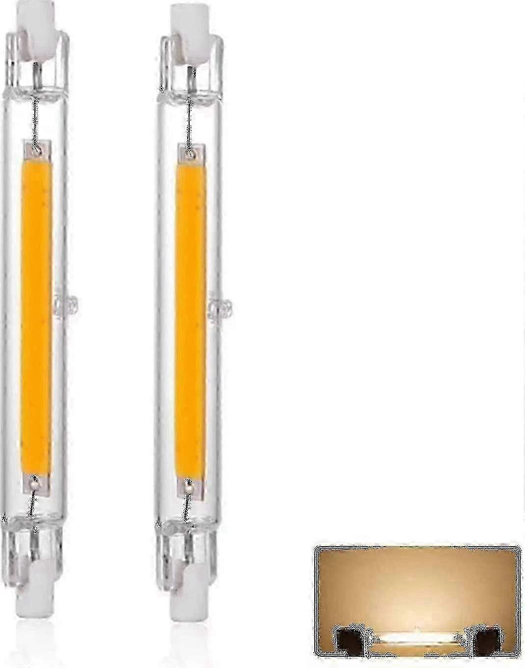 R7s Led Bulb 118mm 30w Dimmable, Warm White 3000k 3000lm, Linear Replace J118 300w Halogen Lamp, 360-QH hwy