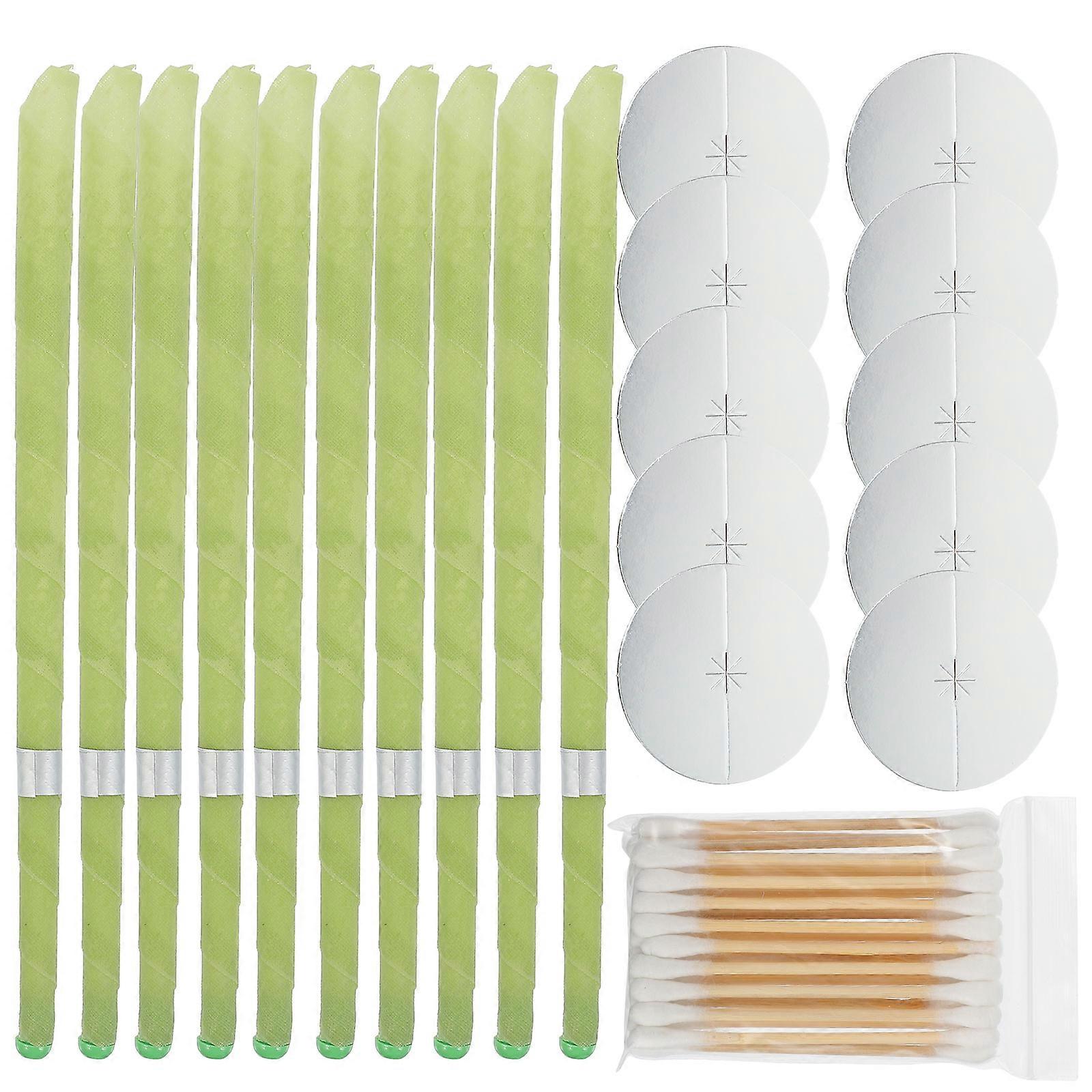 Horn Ear Dirt Removers Drip Protectors Cotton Swabs Kit Relieve Paranasal Sinus For Ears 50Pcs