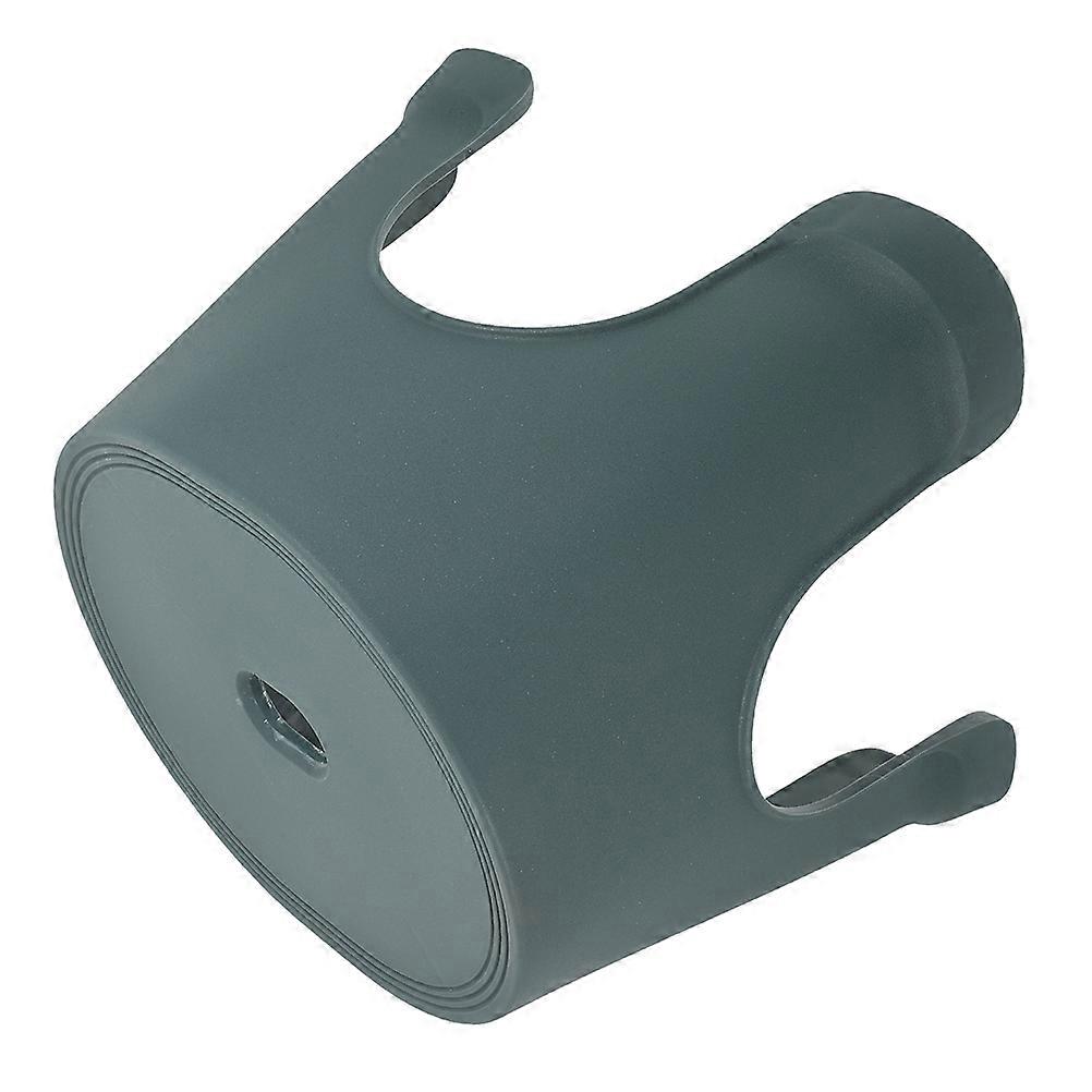 Plastic Foot Stool Nonslip Step Stool for Home Use in Green Color