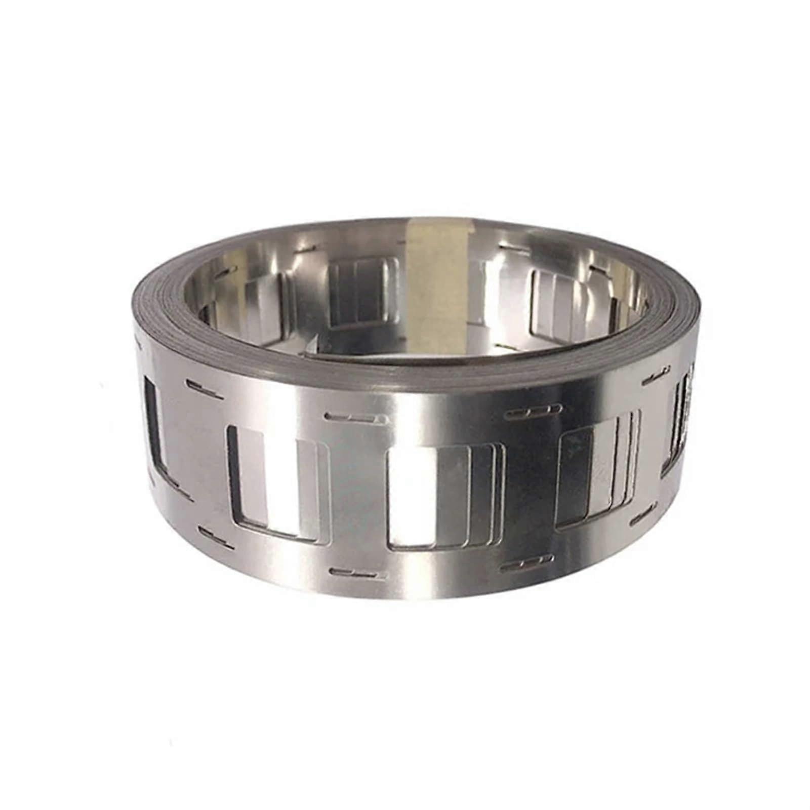 Reinnickel-Streifenlot 10 m Roll 2P 0.15 x 27 mm Nickel Strip for 18650 Lithium Battery Spot Welding DIY