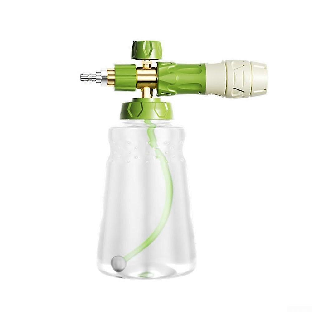 1000ml Double Port Foam Spray Bottle for Efficient Car Wash and Cleaning (Large)