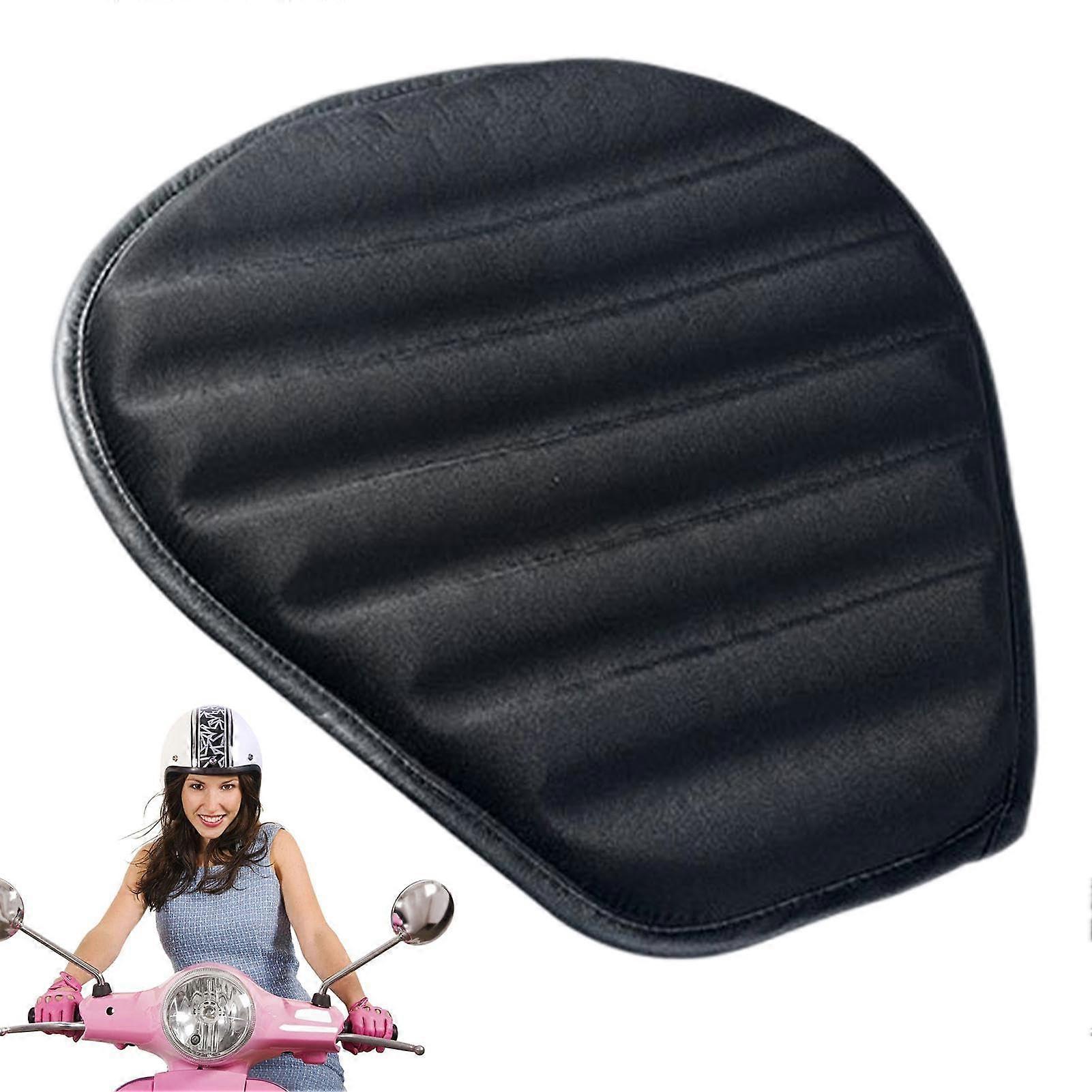 Motorcycle Seat Cushion, ShockAbsorbing Pad Breathable, WaveShaped, Elastic