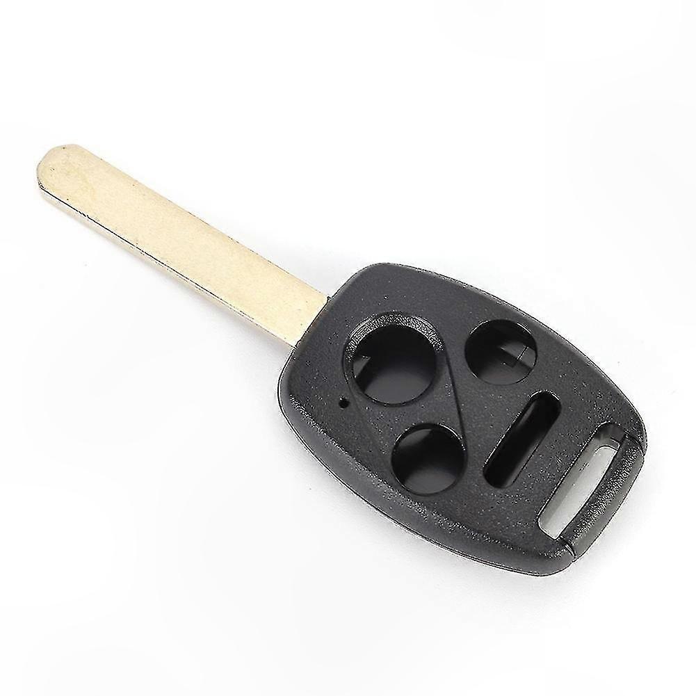 Keyless Remote Shell with 3+1 Buttons and Cutting Blade for -Compatible Key Replacement