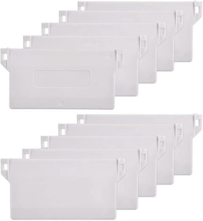 White Vertical Blind Weights - 89mm Slat Replacements (10pcs)