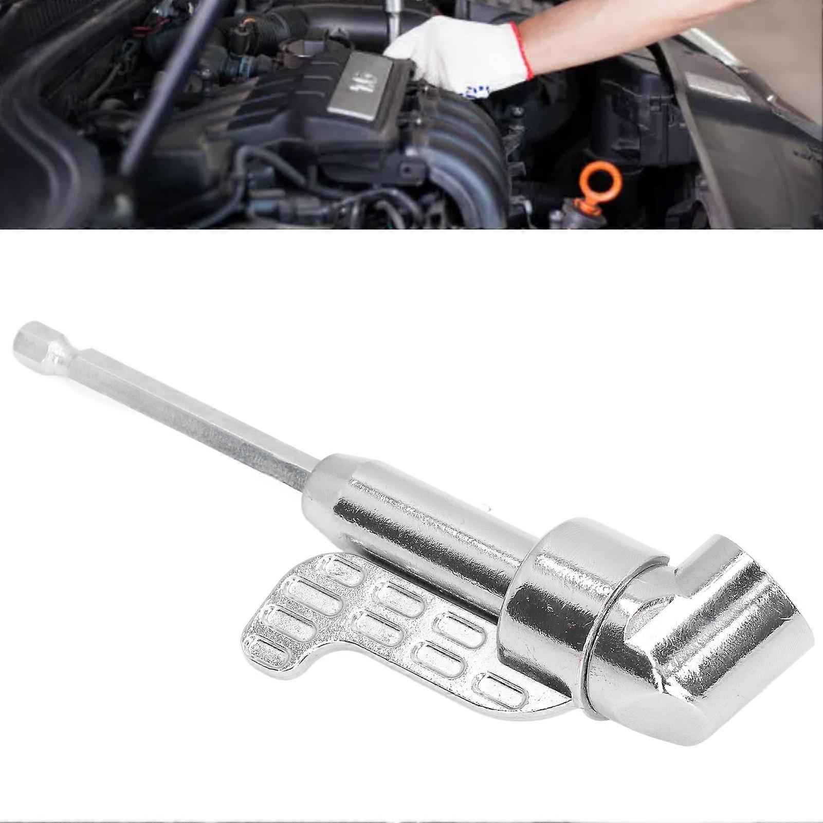 Right Angle Drill Adapter 105 Degree Driver Socket Bending Electric Screwdriver 1/4in Hex Shank