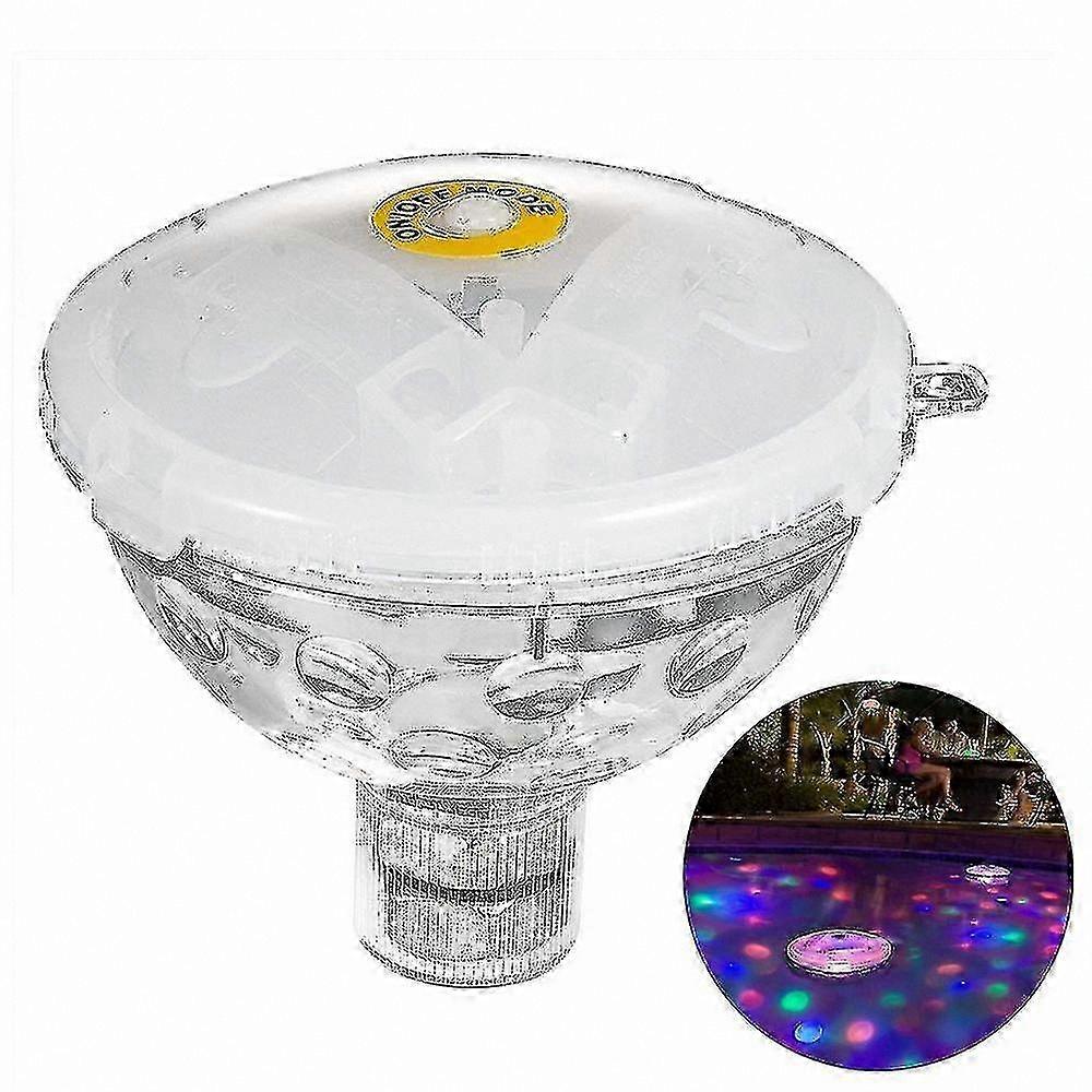 Waterproof LED Pool Light for Swimming Pools, Ponds, and Bathtubs with Colorful Submersible Lighting Solution