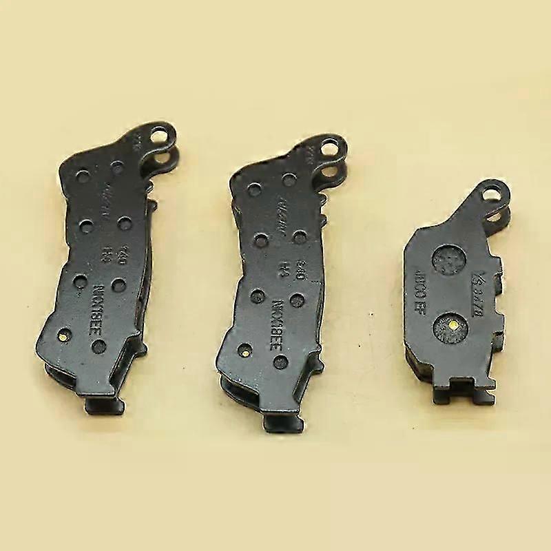 For Honda CBF1000FA CBF 1000FA 3 Piston Front Caliper / ABS 2010-2015 Motorcycle Front Rear Brake Pads Kits