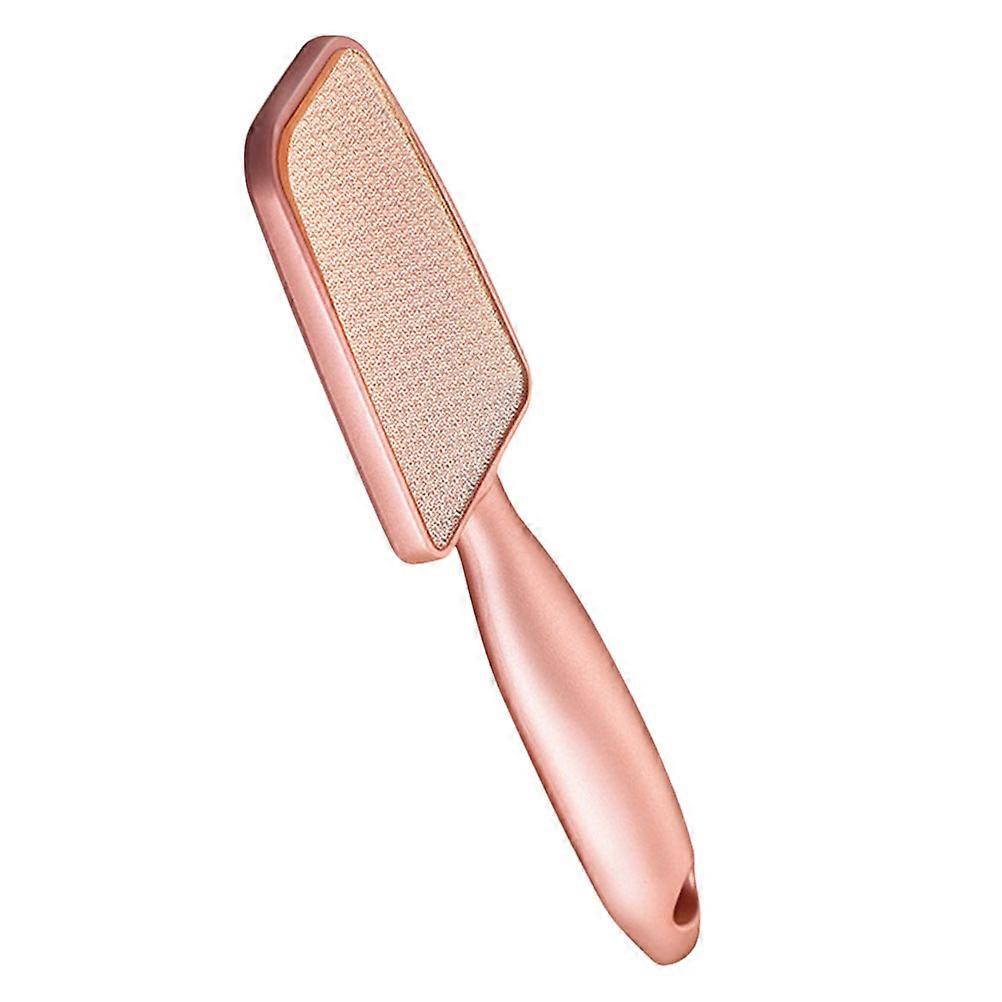 Foot Scrubber for Home Use Effortlessly Removes Dead Skin with High Efficiency ABS Material Rose Gold