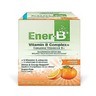 Ener-C Ener-B Vitamin B Complex+ Orange 30 Sachets - 4 Pack