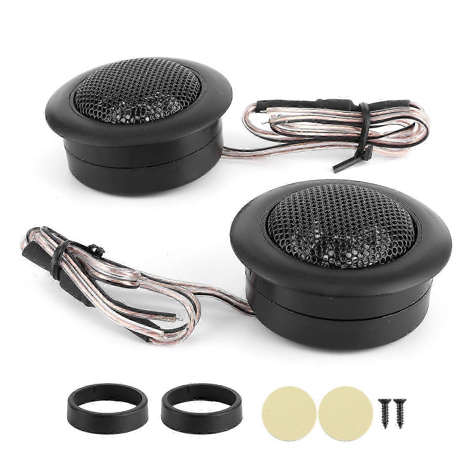 2Pcs Car Speakers Tweeter120W High?Power Universal Small Audio Music Player 2k~22kHz SZRH A-DS