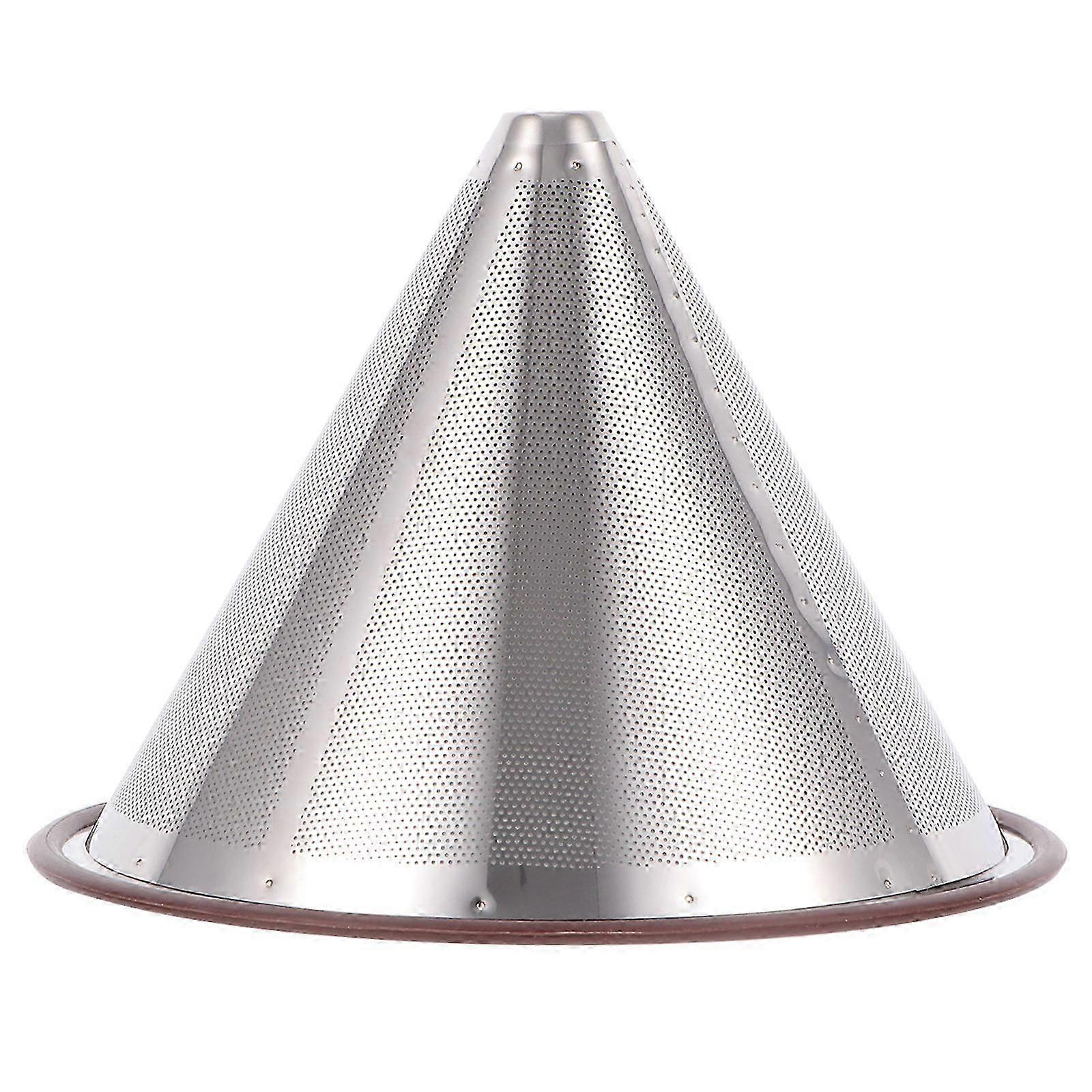 Efficient Coffee Dripper, Reusable Stainless Tool for Home or Cafe