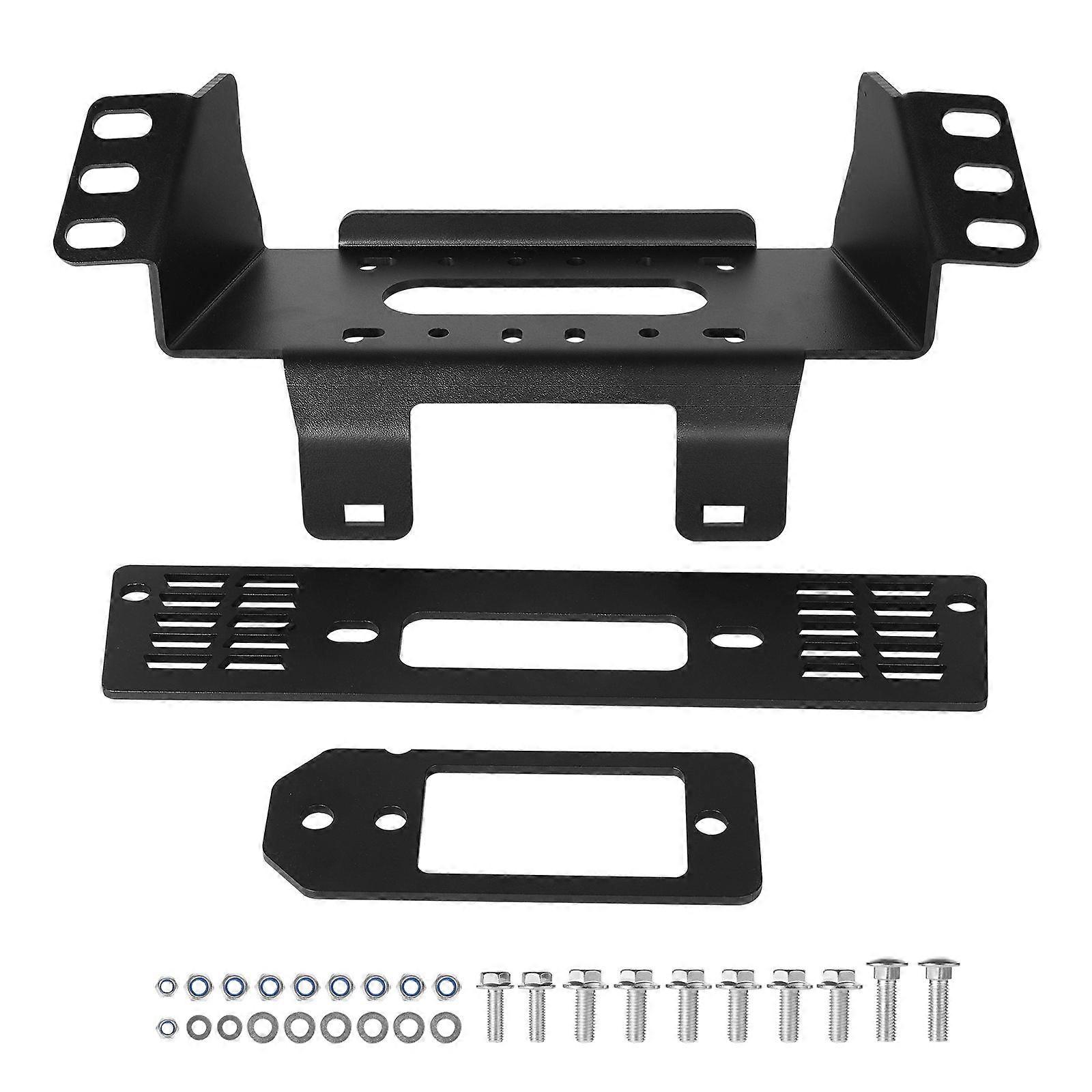 Držák na naviják, nosnost 2000-3600 lbs, držák navijáku pro modely Polaris Ranger (2010-2021), design se 3 montážními otvory