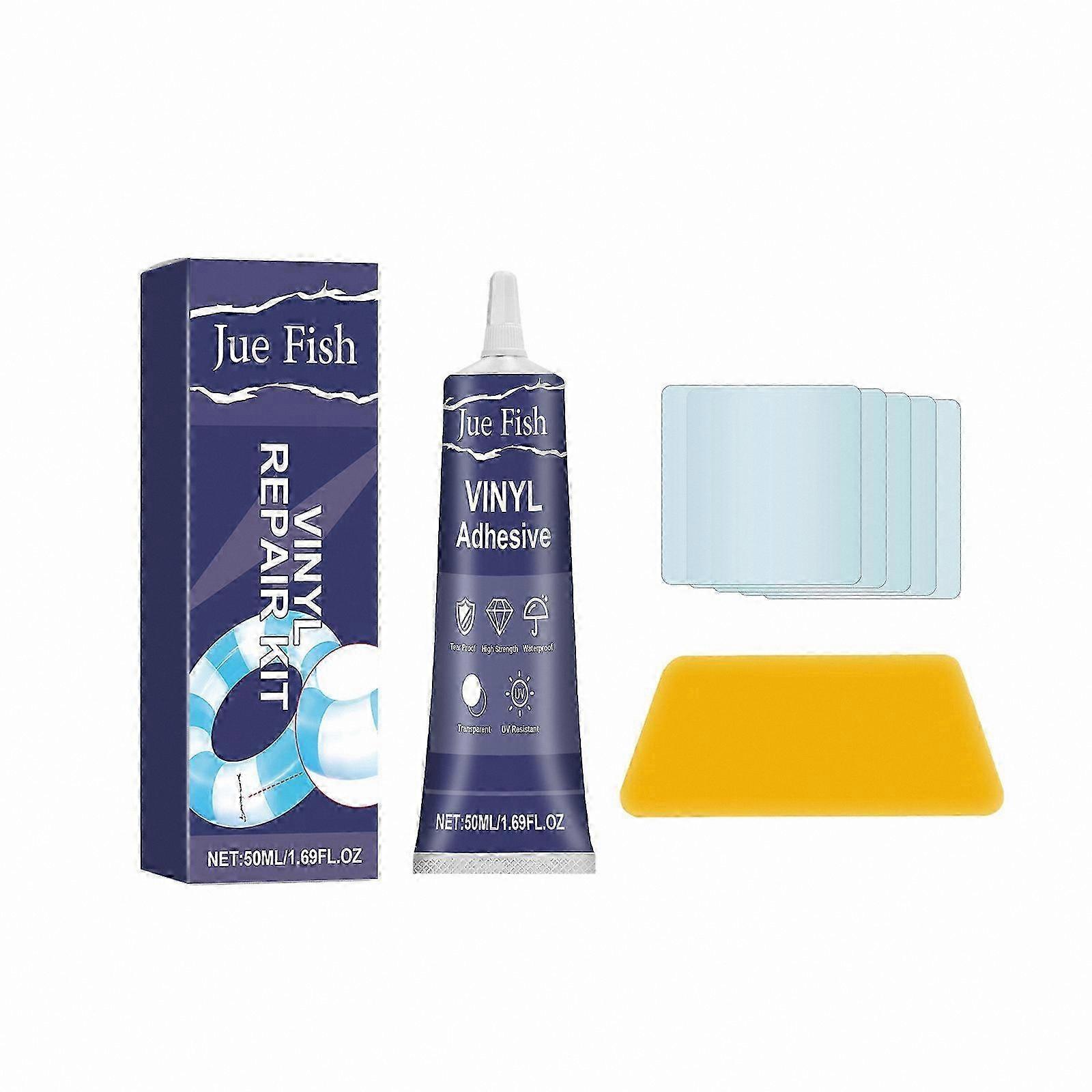Transparent Patch Kit for PVC Boats, Air Mattresses, Hot Tubs, Inflatable Repair Solution