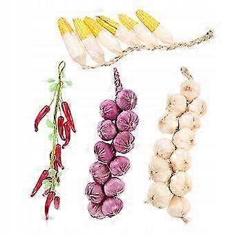 4pcs Artificial String Vegetables Realistic Vegetables