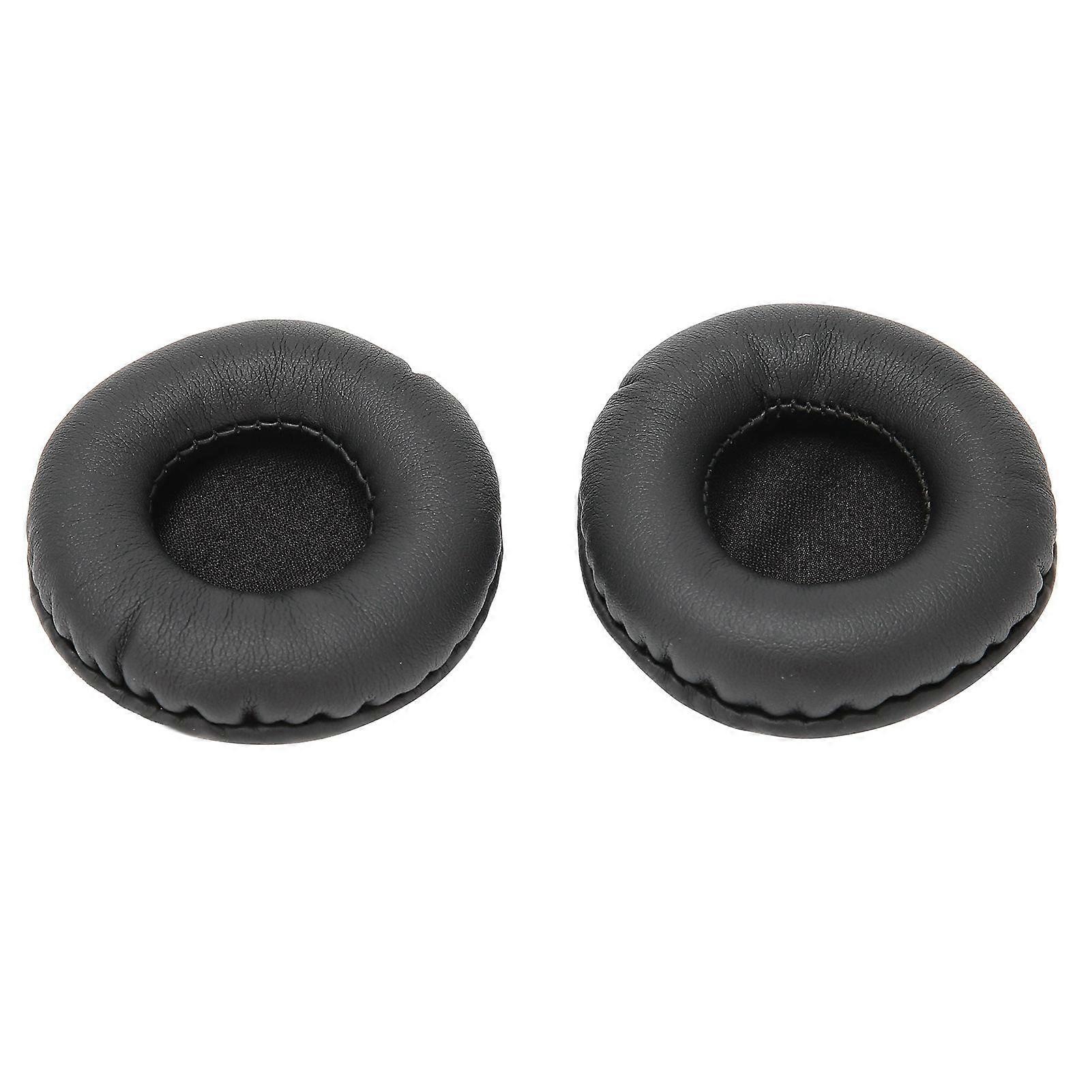 1 Pair 60mm Headphone Pad Soft Universal Headset Sponge Ear Pad Replacement Black