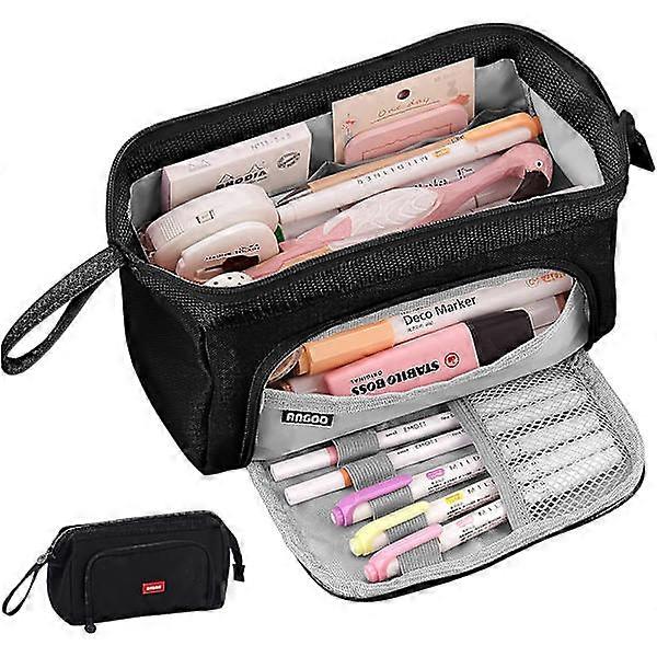 Pencil Case Large Capacity Pencil Case with Handle School Pen