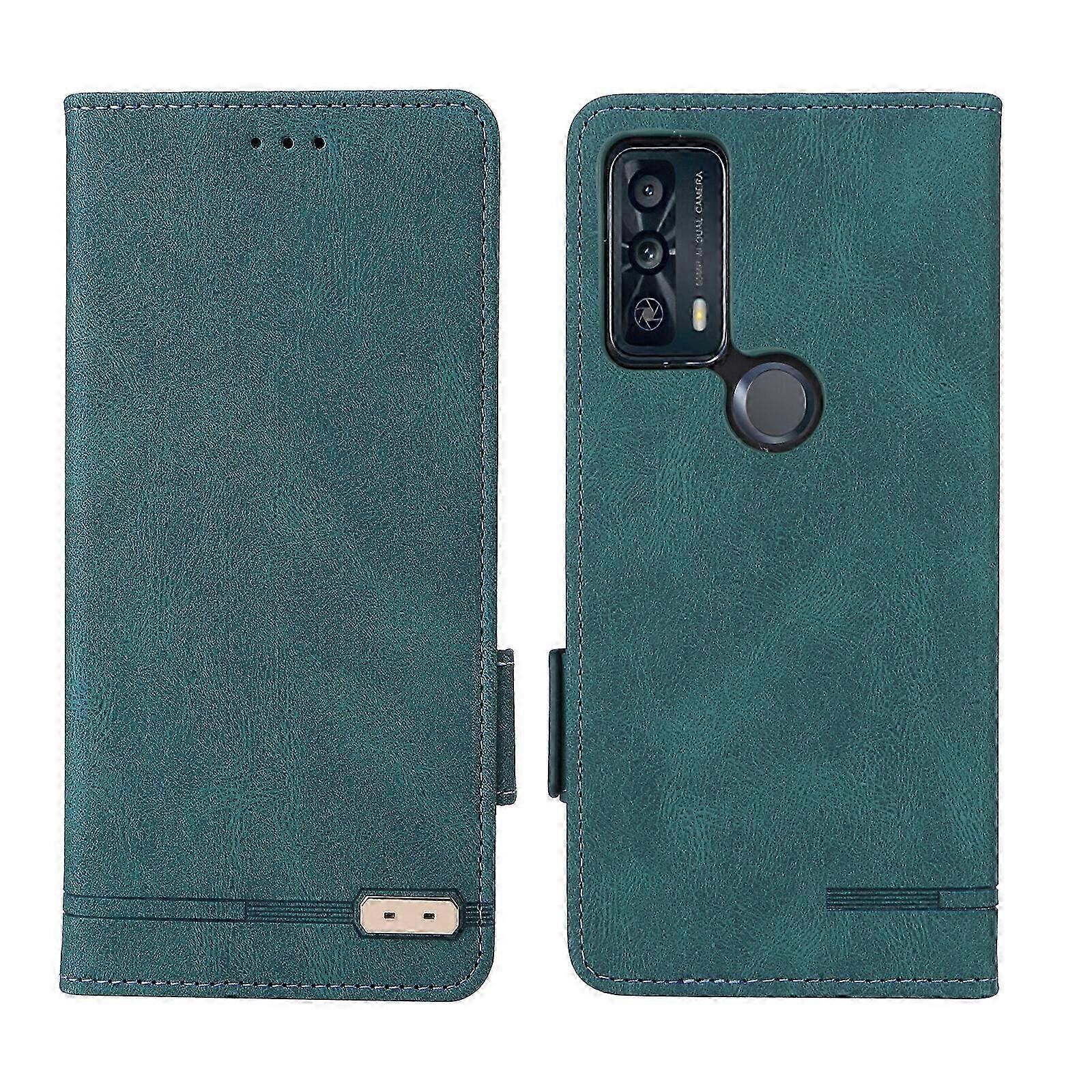 Case for TCL 20B Leather Magnetic Cover Folio Flip with Credit Card...
