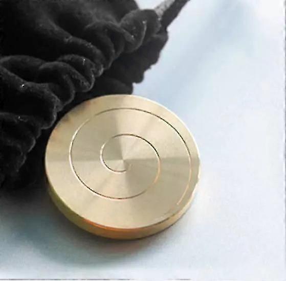 Schreibtischspielzeug Fidget Spinner Metallmünze für Erwachsene