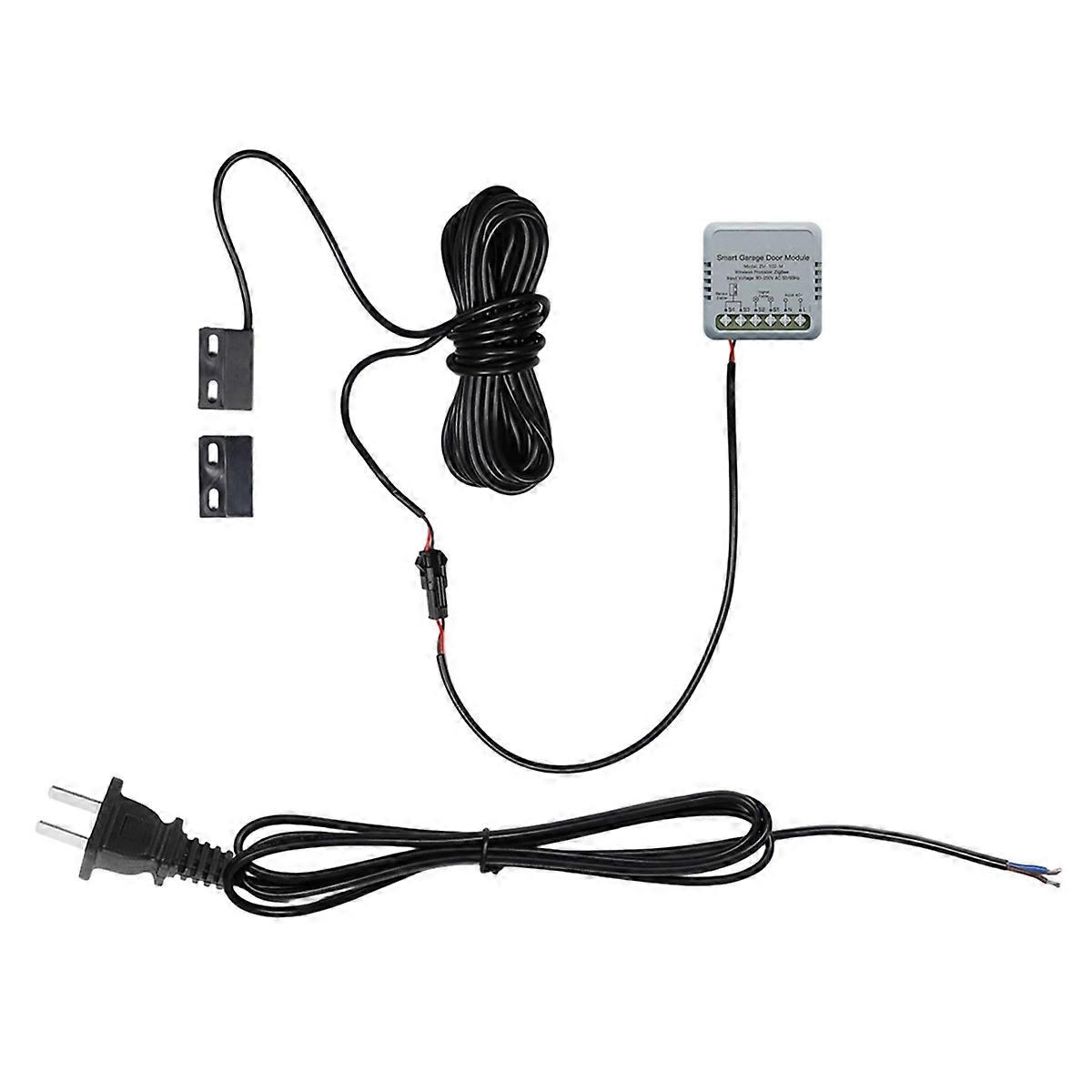 Tuya Zigbee Garage Door Controller Module Opener Smart Life APP Remote Control Works for US Plug